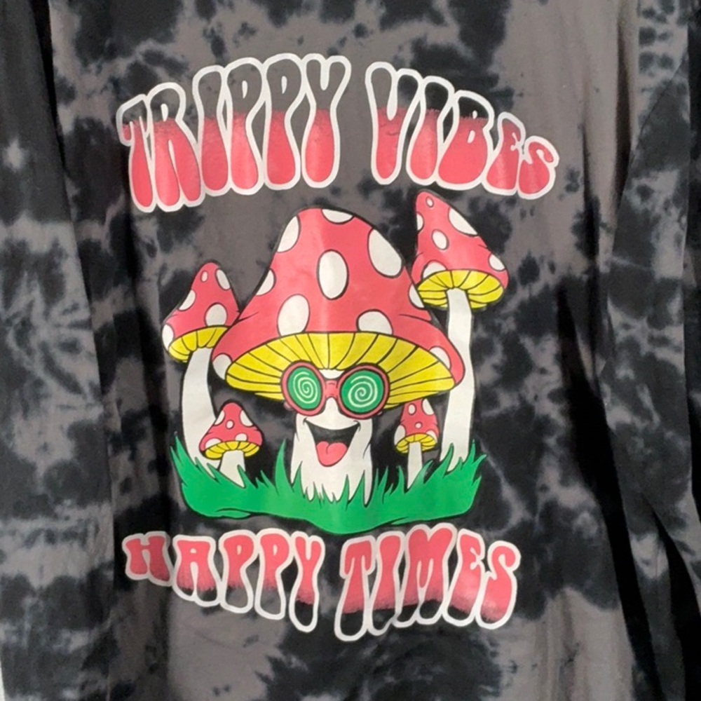 Eighty Eight Black Tie-Dye Shirt - Picture 4 of 5